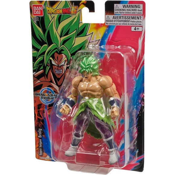 Dragon Ball Super: Evolve - Super Saiyan, Super Saiyan Broly Action Figure, 5-in - Picture 7 of 7
